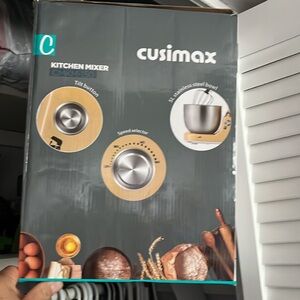 This is brand new and unused, it is a good tool for bakery and mixing.